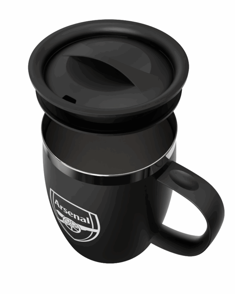 Arsenal Barrell Travel Mug - Image 3