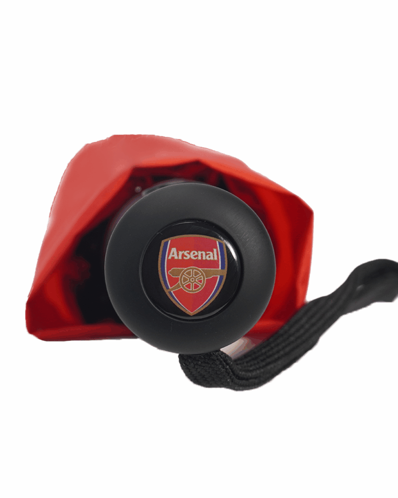 Arsenal Red Pop Up Telescopic Umbrella - Image 3