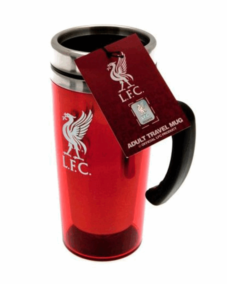 Liverpool Men's Handled Travel Mug - Image 3