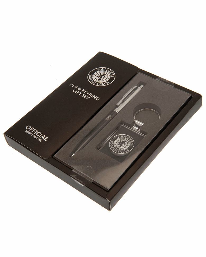 Rangers Pen Keyring Set Blue Chrome - Image 4