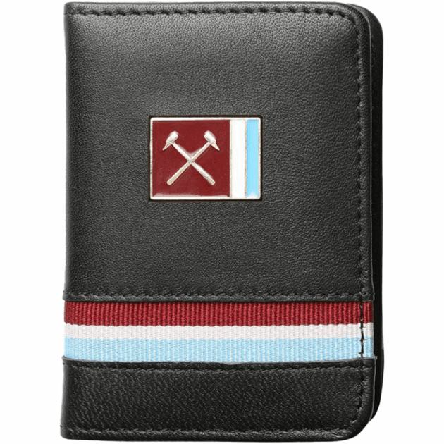 West Ham RFID Embossed Leather Wallet